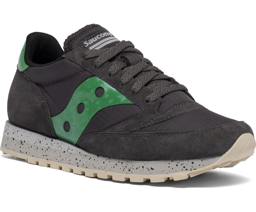 Női Saucony Jazz 81 Originals Fekete Zöld | HU 485AHK